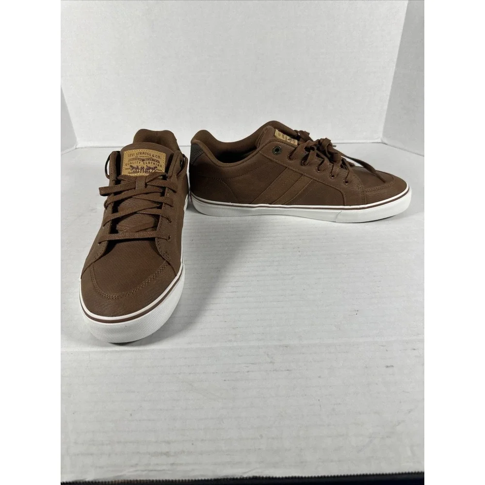 Levi's Mens Avery Synthetic Leather Casual‎ Lace Up Sneaker Shoe 10.5M
